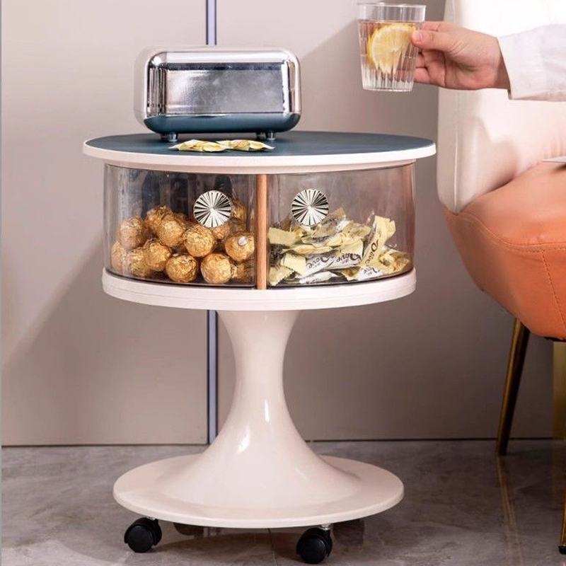 Food Storage On Wheels - Nordic Coffee Tables Removable Bedroom Sofa