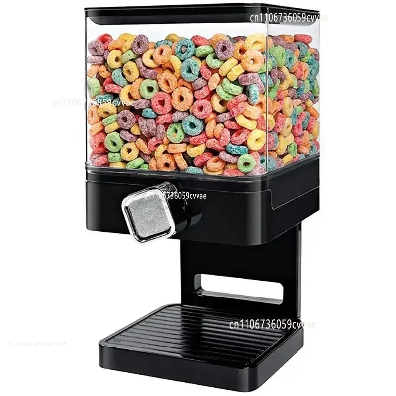 Food Storage Dispenser - 3.7L Grain Dispenser Tank Cereal Machine