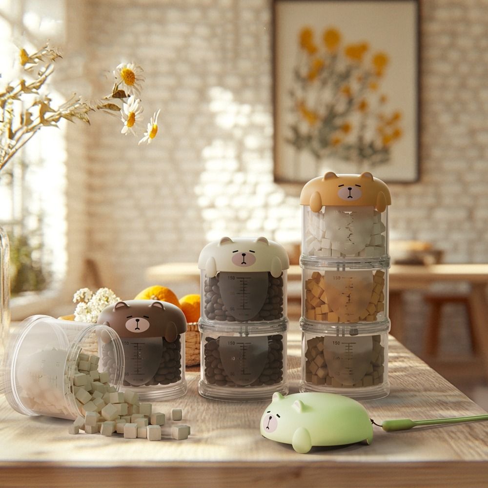 Food Storage Dog - Practical Plastic Multi-Layer Cat Food Box
