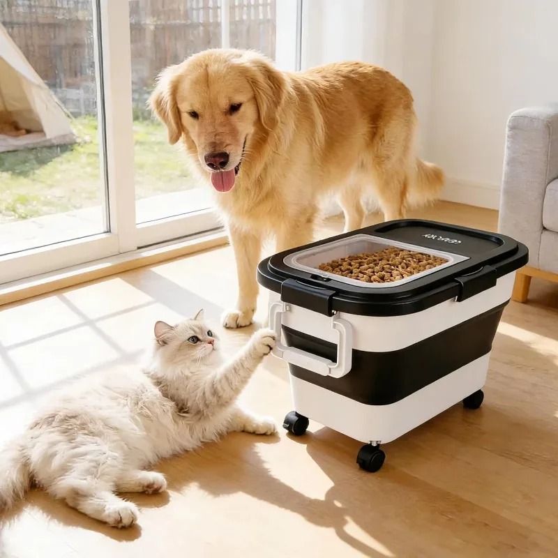Food Storage Dog - Dog Food Storage Container 20-25lbs, Airtight