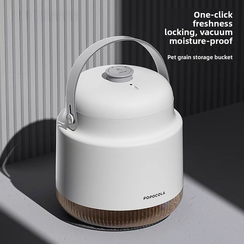 Food Storage Freeze Dried - Intelligent Vacuum Grain Storage Bucket Cat