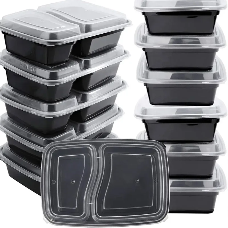 Food Storage Jar Set - 10 Sets Disposable Food Boxes with