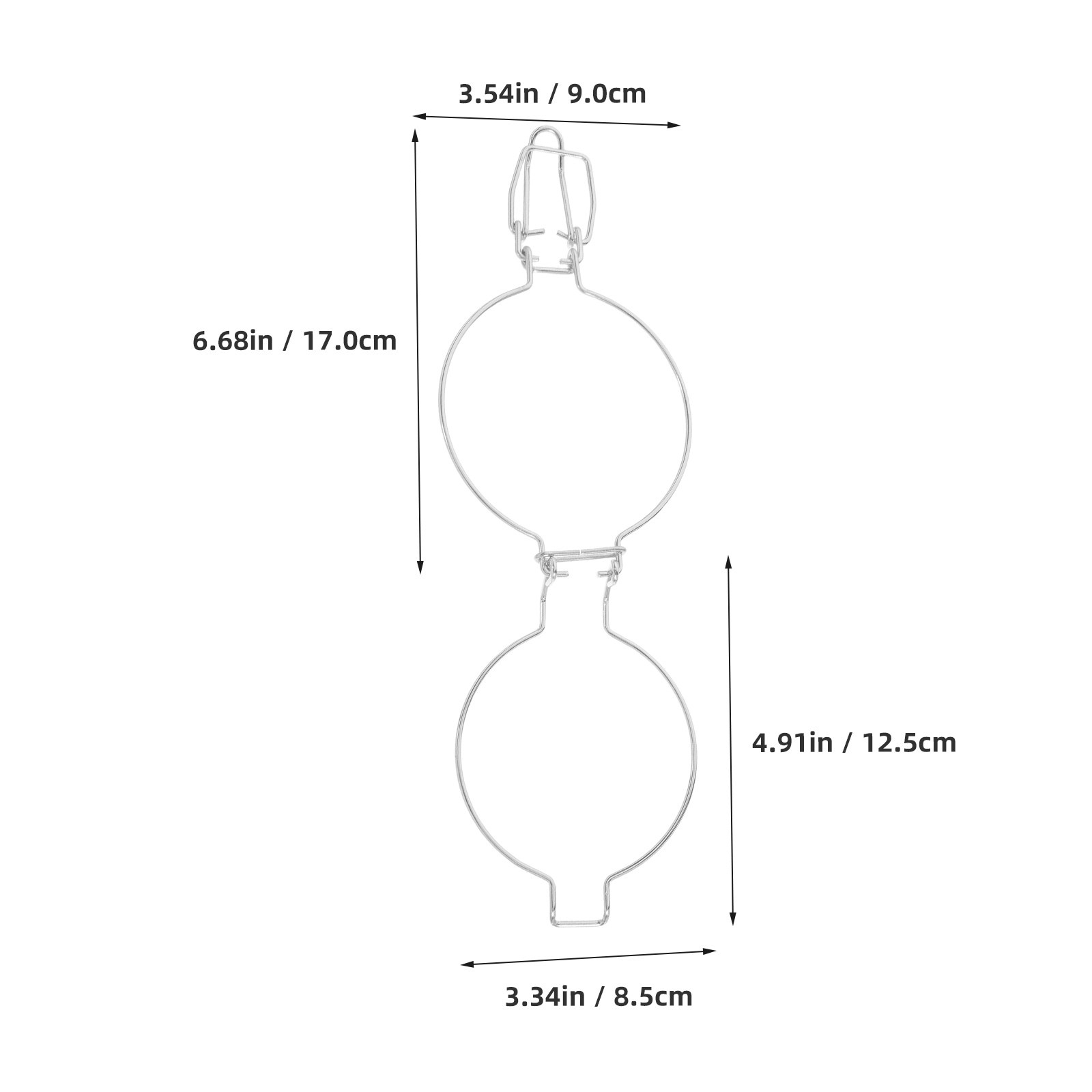 6Pcs Stainless Steel Snap Clas - đánh giá và giá Food Storage Jars & Containers