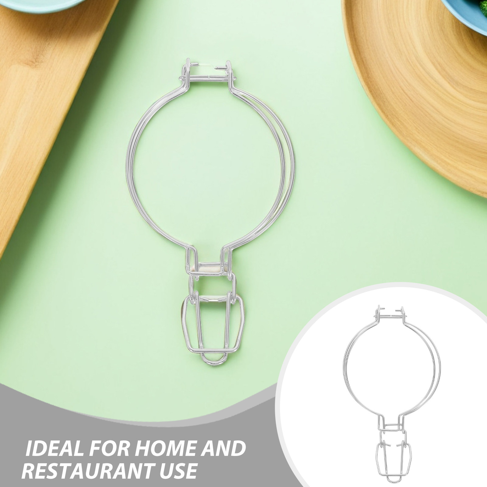 6Pcs Stainless Steel Snap Clas - đánh giá và giá Food Storage Jars & Containers