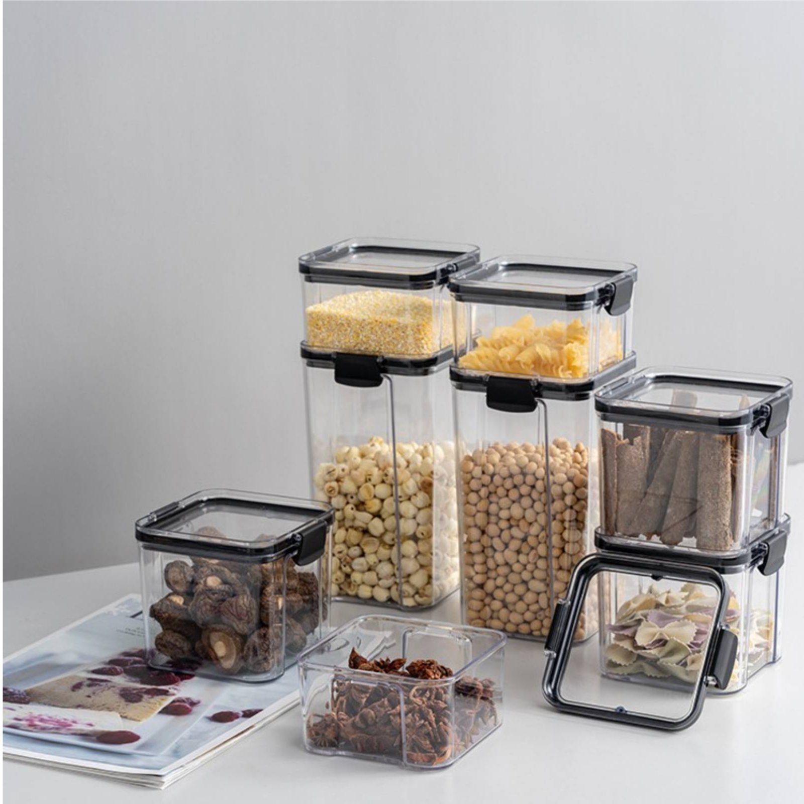 Airtight Food Storage Containe - đánh giá và giá Food Storage Jars & Containers