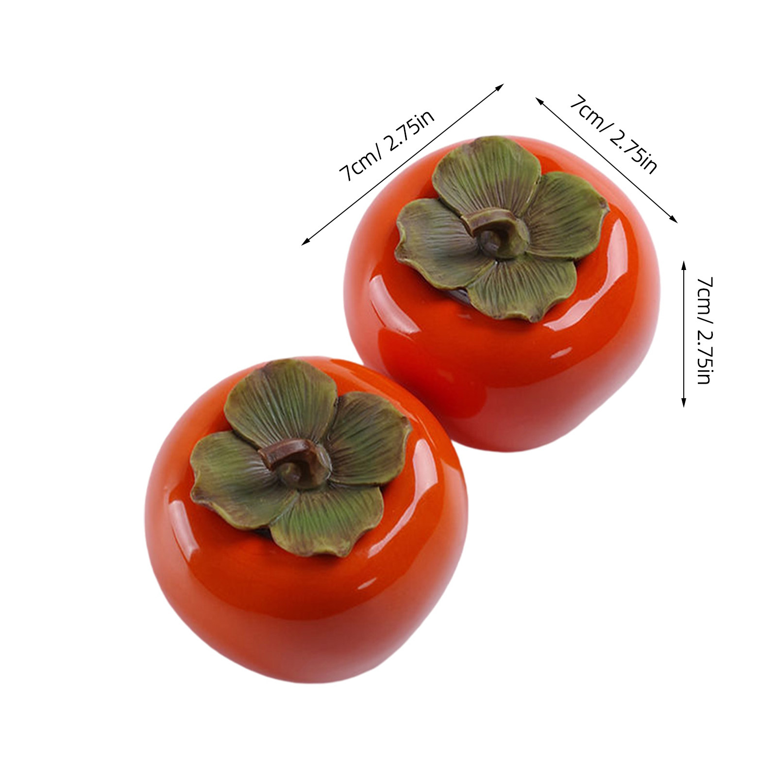 2Pcs Orange Persimmon Style Ce - đánh giá và giá Food Storage Jars & Containers