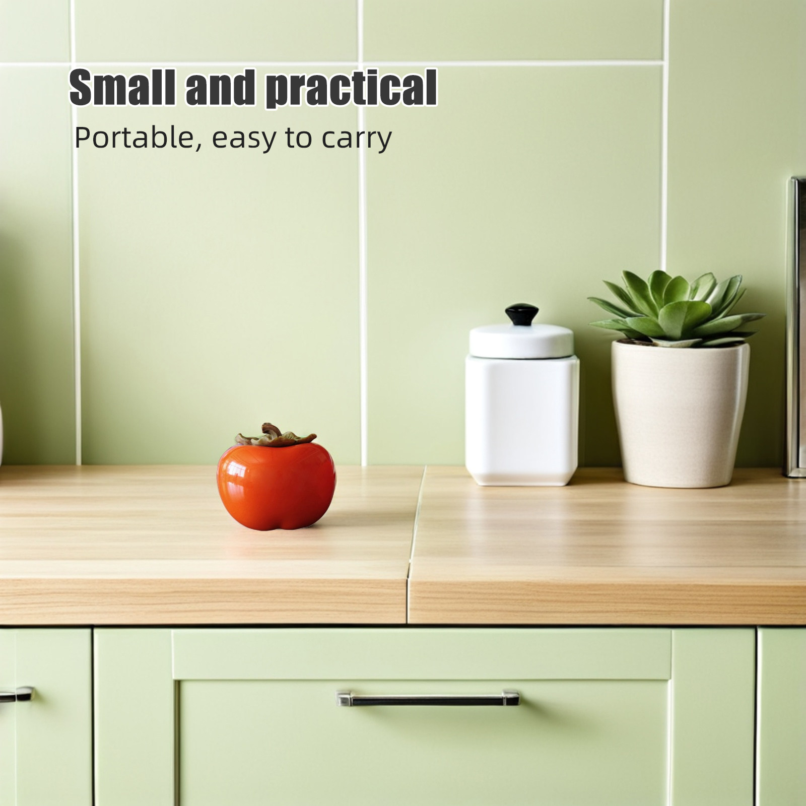 2Pcs Orange Persimmon Style Ce - đánh giá và giá Food Storage Jars & Containers