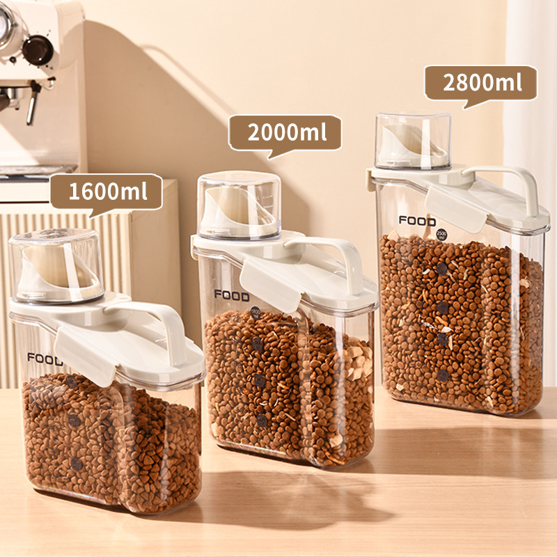 Large 3 5lb Airtight Pet Food  - đánh giá và giá Food Storage Freeze Dried