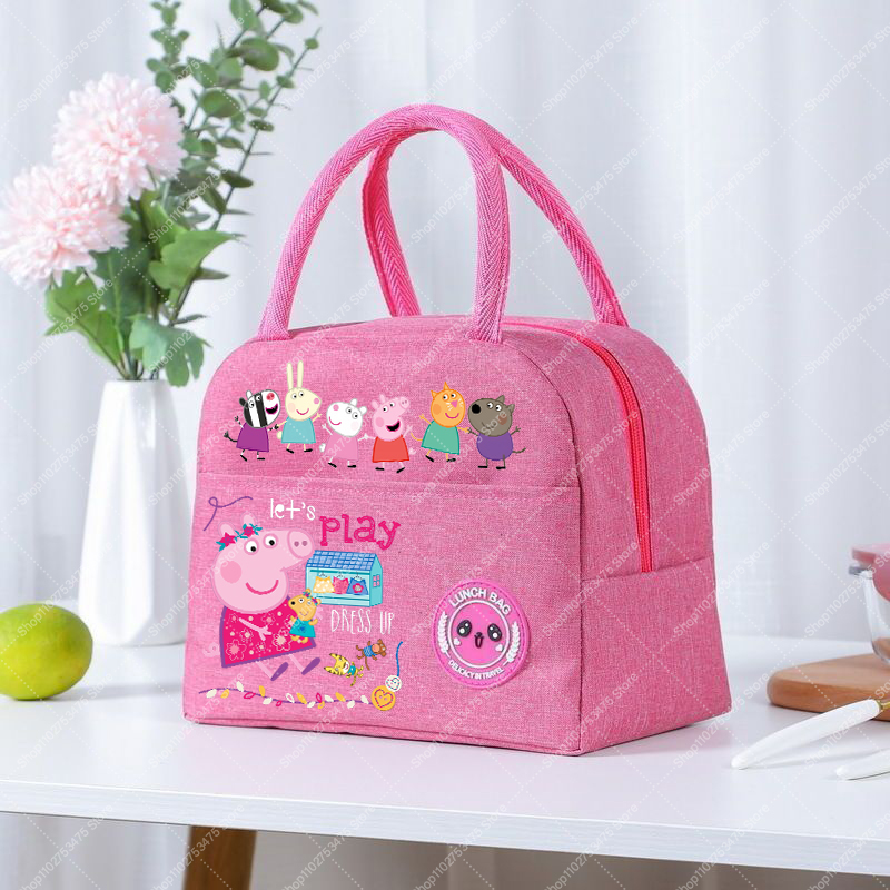 Girl Anime Cute Lunch Tote Car - đánh giá và giá Food Storage Bag Organizer