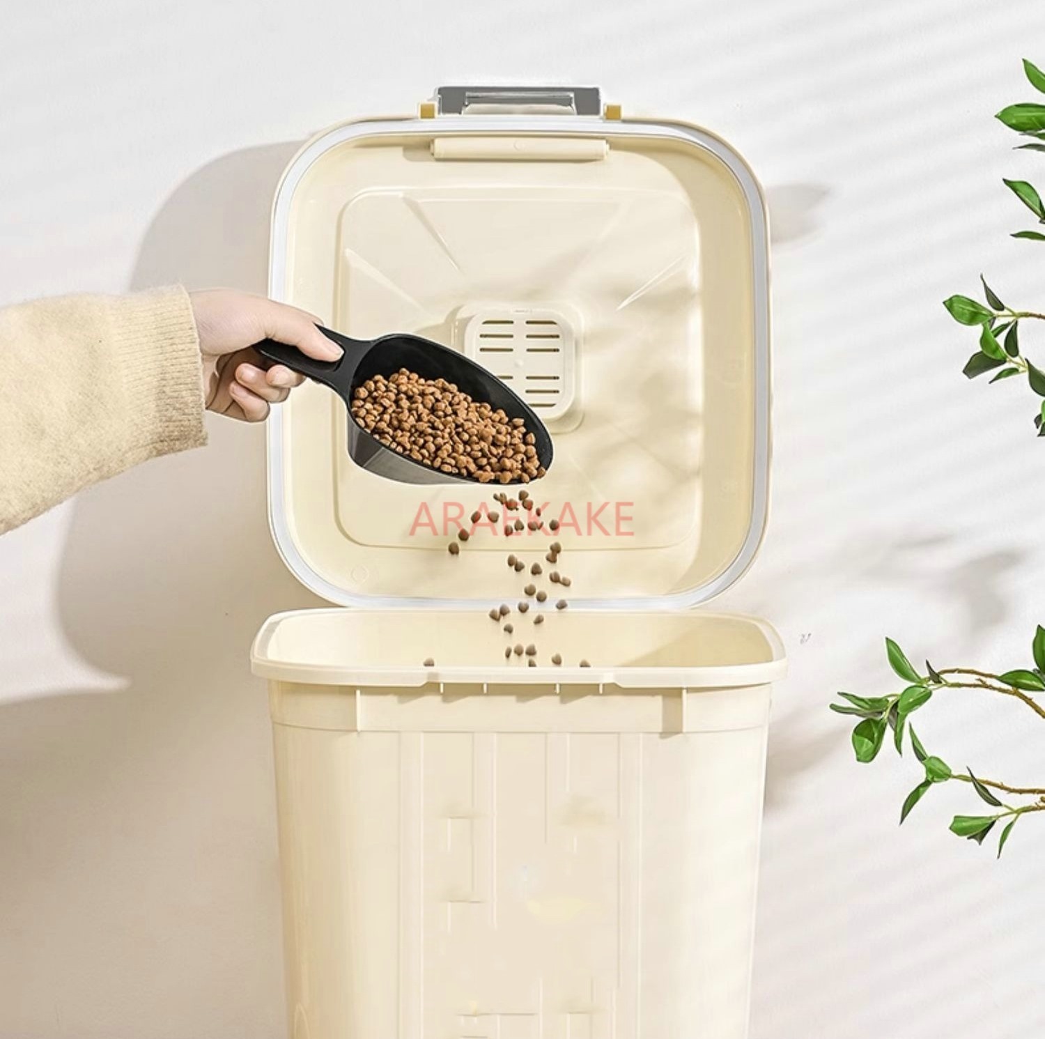Cat food storage bucket, dog f - đánh giá và giá Food Storage Freeze Dried