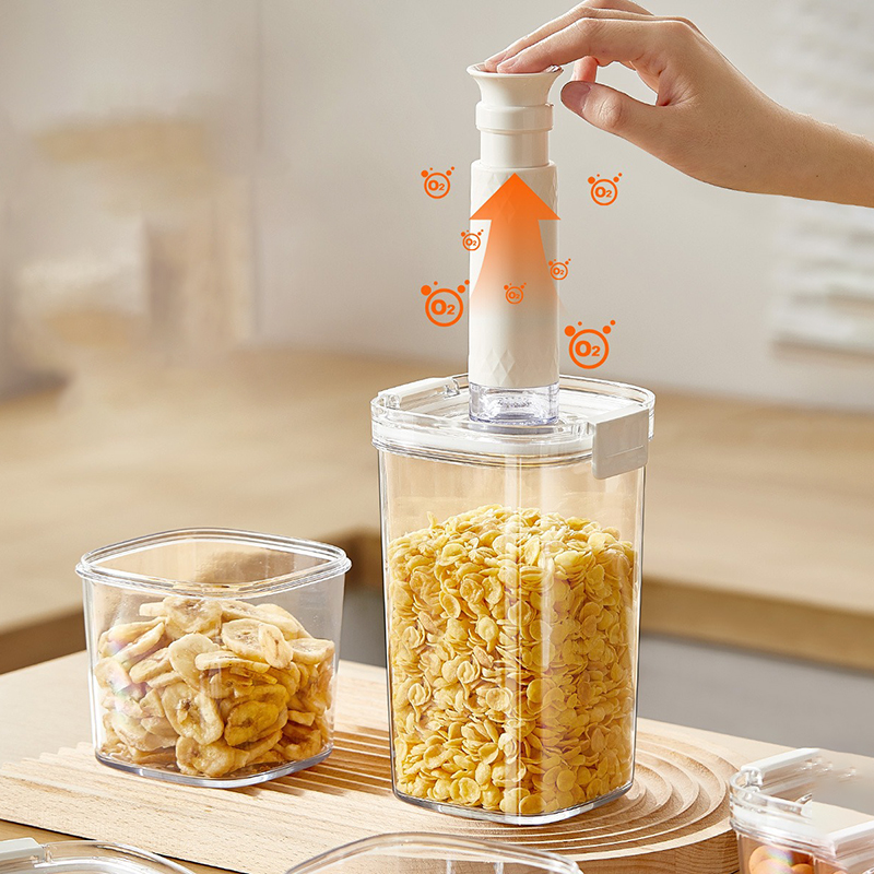Vacuum Sealed Tank Coffee Bean - đánh giá và giá Food Storage Jar Set