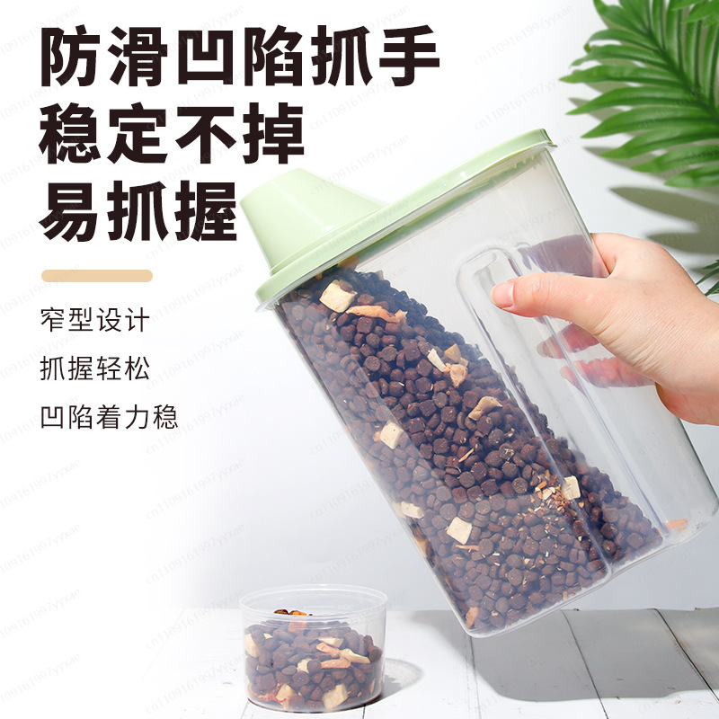 Pet food storage bucket 2.5L d - đánh giá và giá Food Storage Freeze Dried