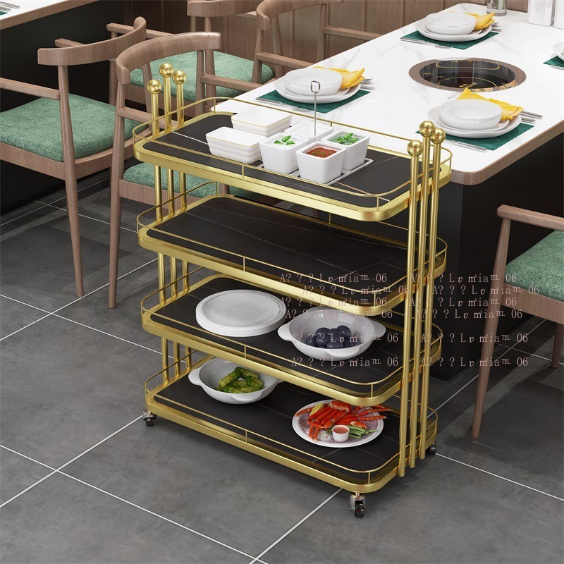 Restaurant Food Rack Tableware - đánh giá và giá Food Storage On Wheels