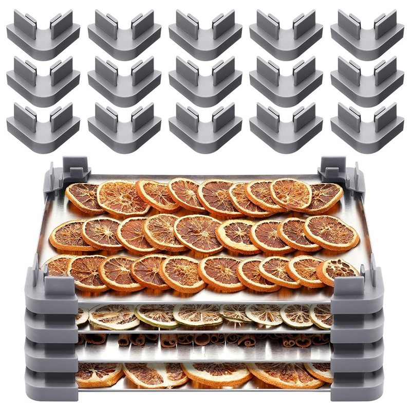 A67P-16-Piece Tray Stacker Set - đánh giá và giá Food Storage Freeze Dried