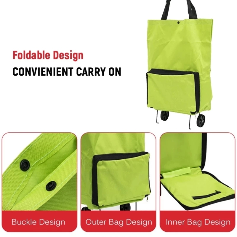 Mới Gấp Túi Trên Bánh Xe Túi T - đánh giá và giá Food Storage On Wheels