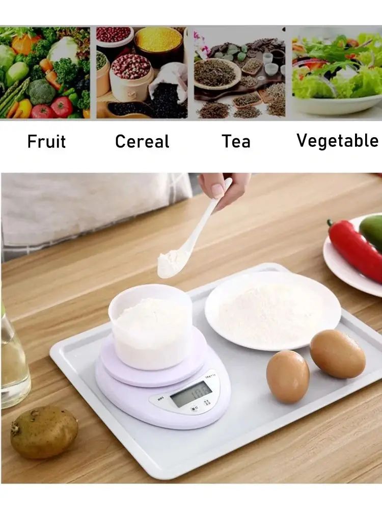 5kg/1g Electronic Scales Porta - đánh giá và giá Food Storage Table