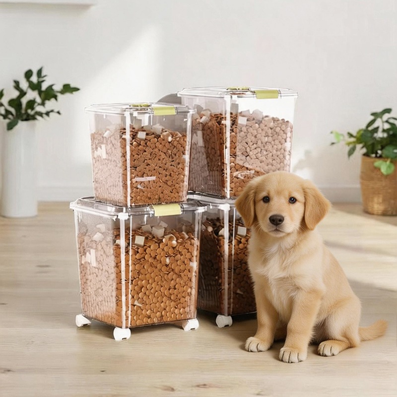 Pet Food Storage Bucket Sealed - đánh giá và giá Food Storage Freeze Dried