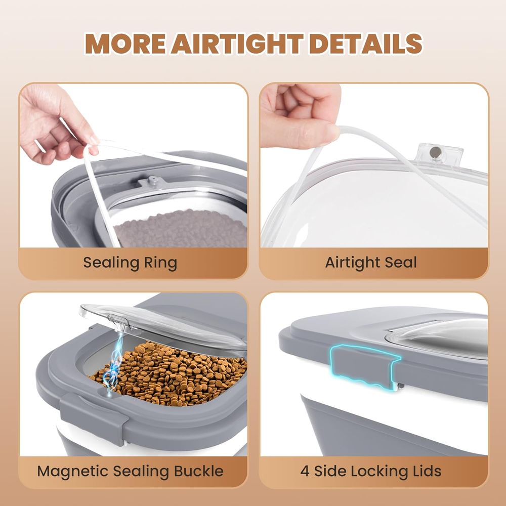 Airtight Dog Food Storage Cont - đánh giá và giá Food Storage Dog