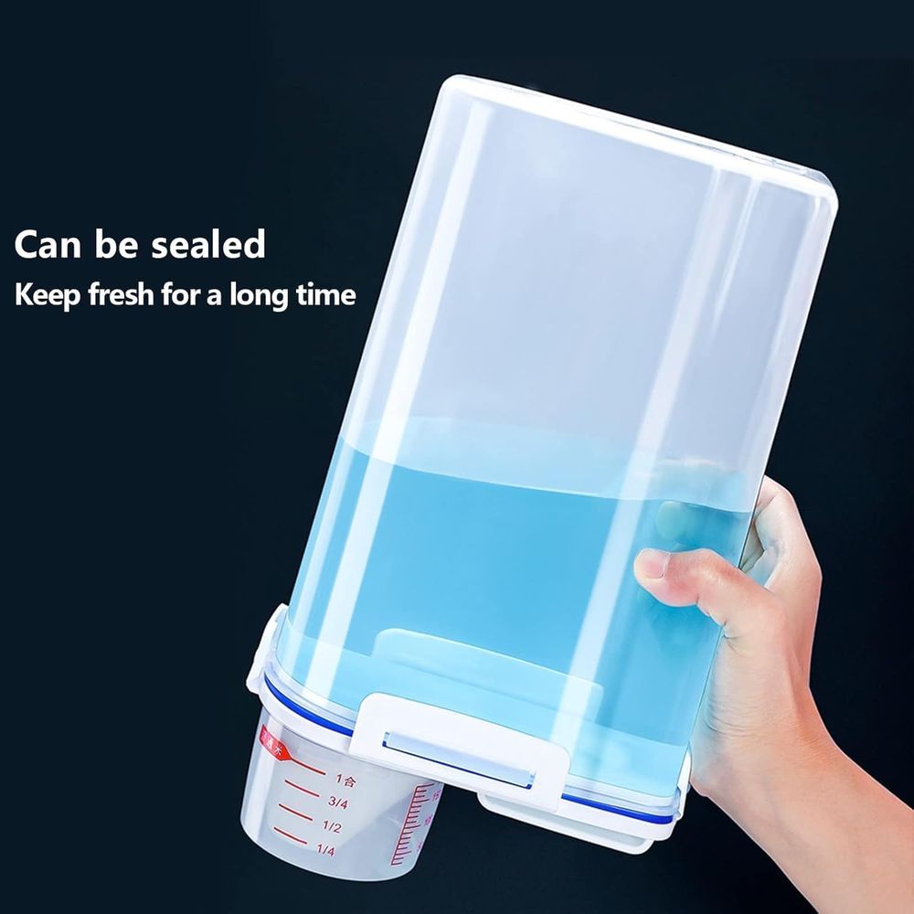 5.5 Lbs Rice Airtight Dry Food - đánh giá và giá Food Storage Dispenser