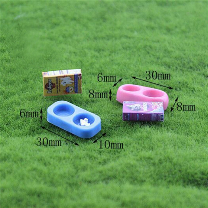 2Pcs/set Dollhouse Mini Dog/Ca - đánh giá và giá Food Storage Table