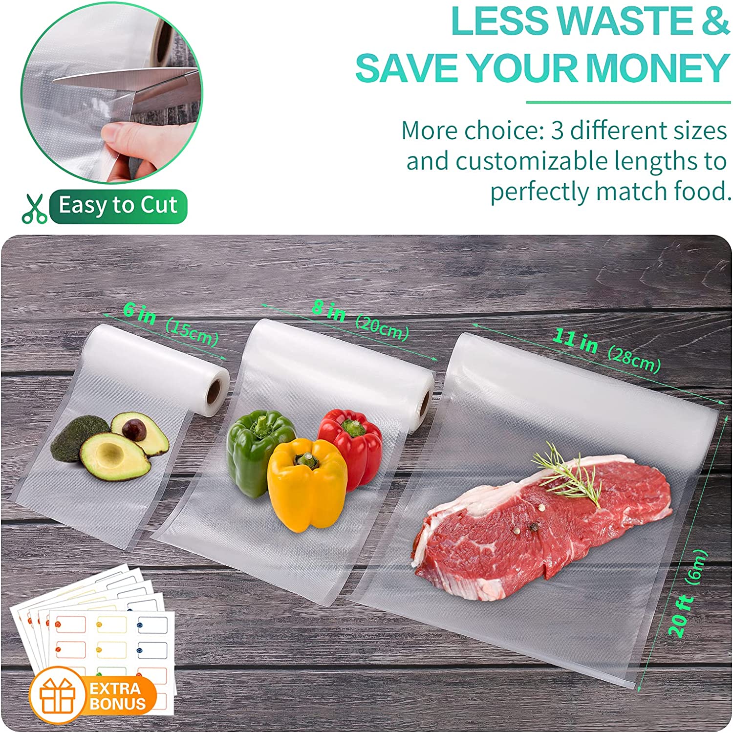 Kitchen Bags For Vacuum Food V - đánh giá và giá Food Storage Bag Organizer