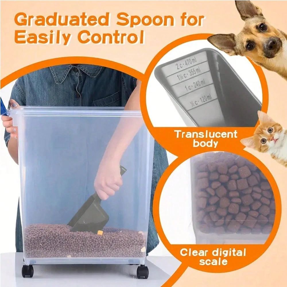 Food Storage Container, 30 Lbs - đánh giá và giá Food Storage Dog