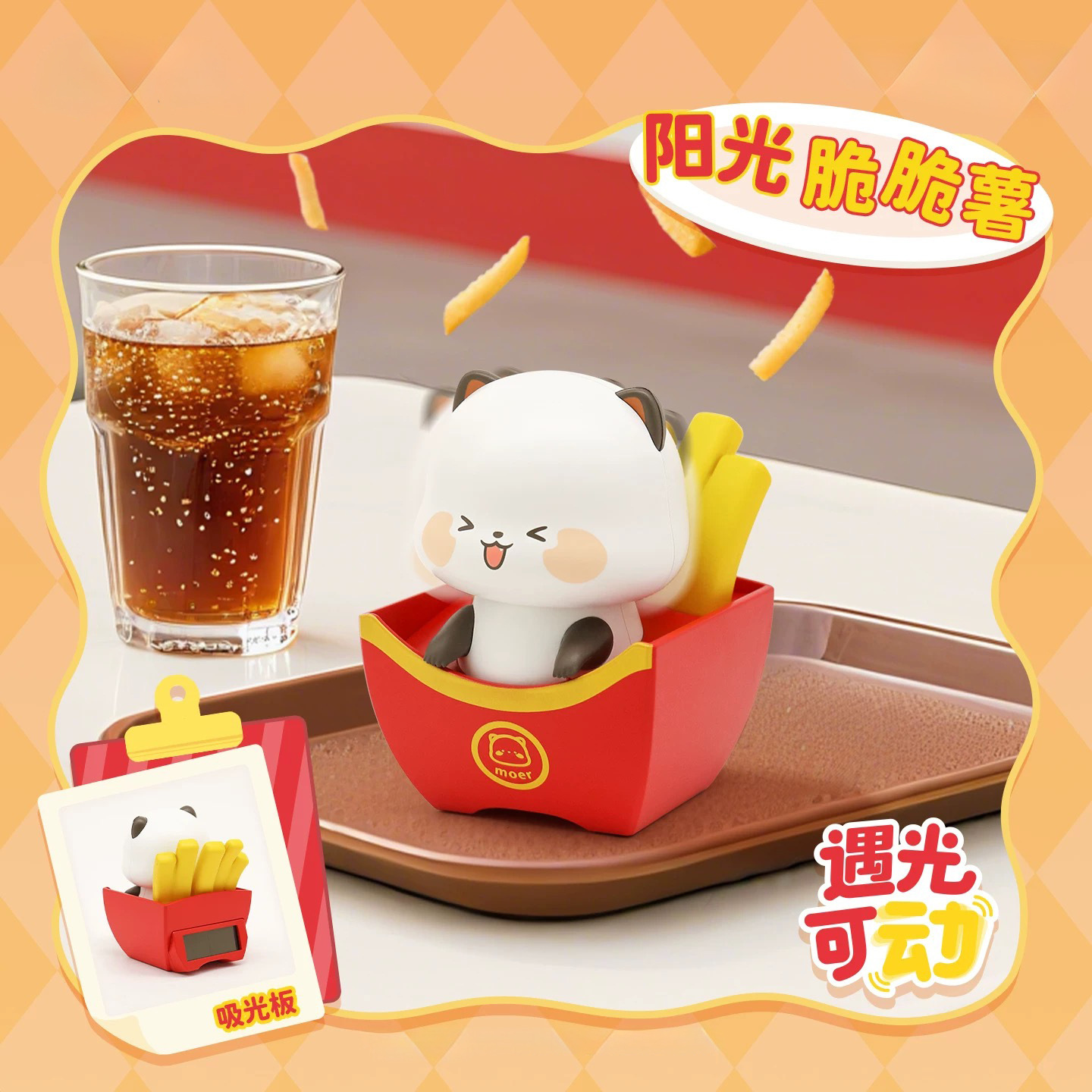 Moer Panda Cartoon Desktop Orn - đánh giá và giá Food Storage Bag Organizer