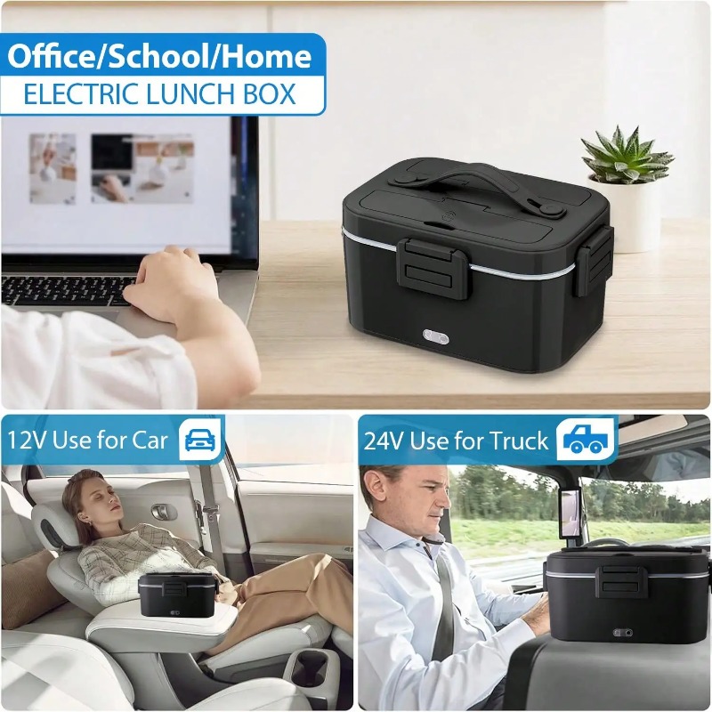 100W Electric Heated Lunch Box - đánh giá và giá Food Storage Bag Organizer