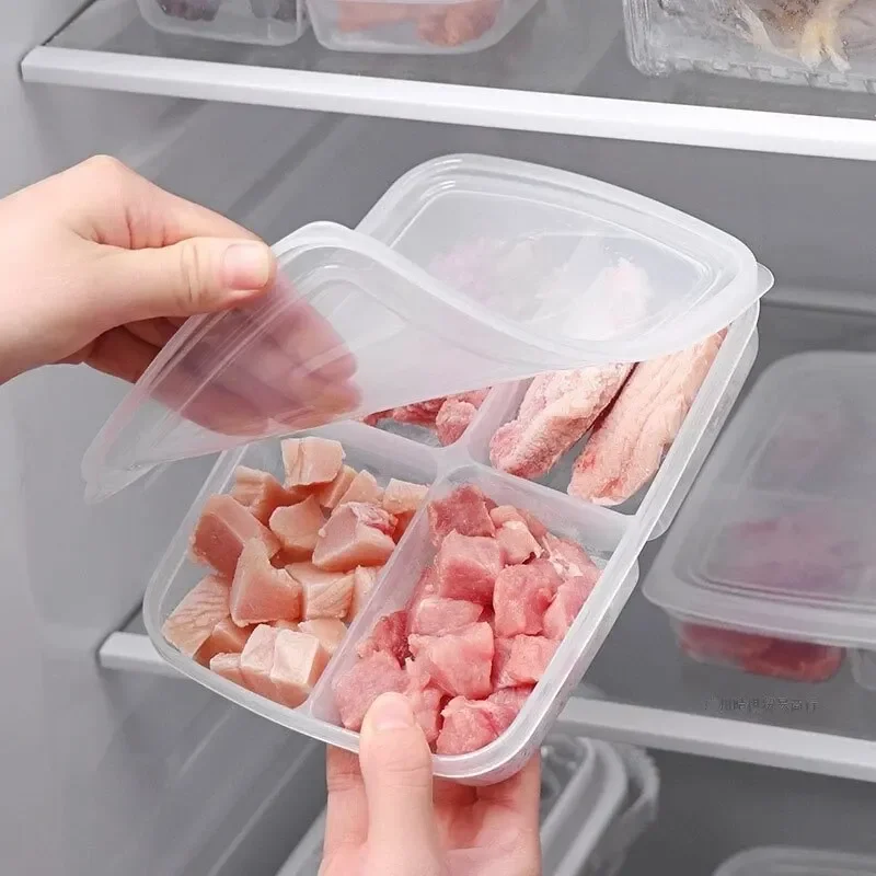 4 Grids Food Storage Box Porta - đánh giá và giá Food Storage Vault