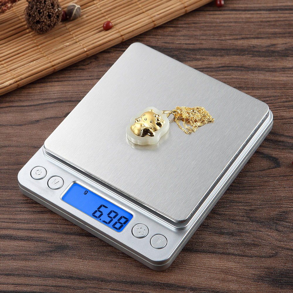 LCD Digital Jewelry Scale 3kg  - đánh giá và giá Food Storage Table