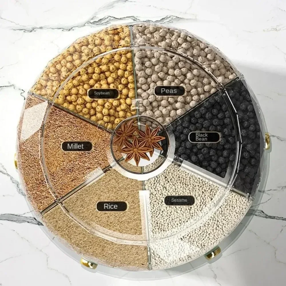 Food Grade Rotating Grain Disp - đánh giá và giá Food Storage Dispenser