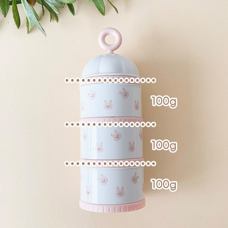 Cute Bear Milk Powder Box Baby - đánh giá và giá Food Storage Dispenser