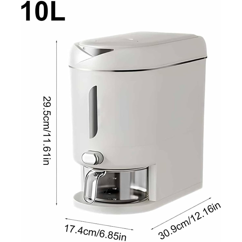 Household Airtight Rice Storag - đánh giá và giá Food Storage Jar Set