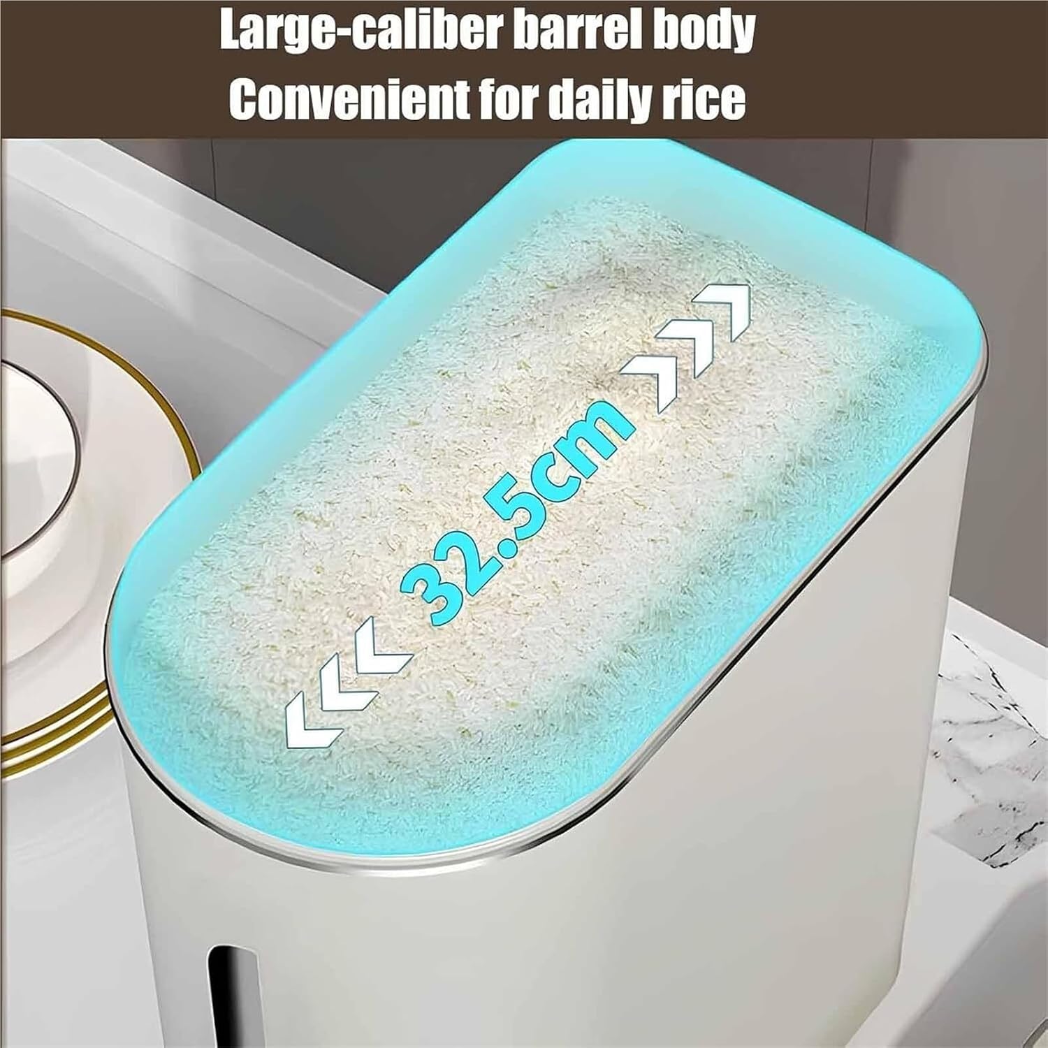 Household Airtight Rice Storag - đánh giá và giá Food Storage Jar Set