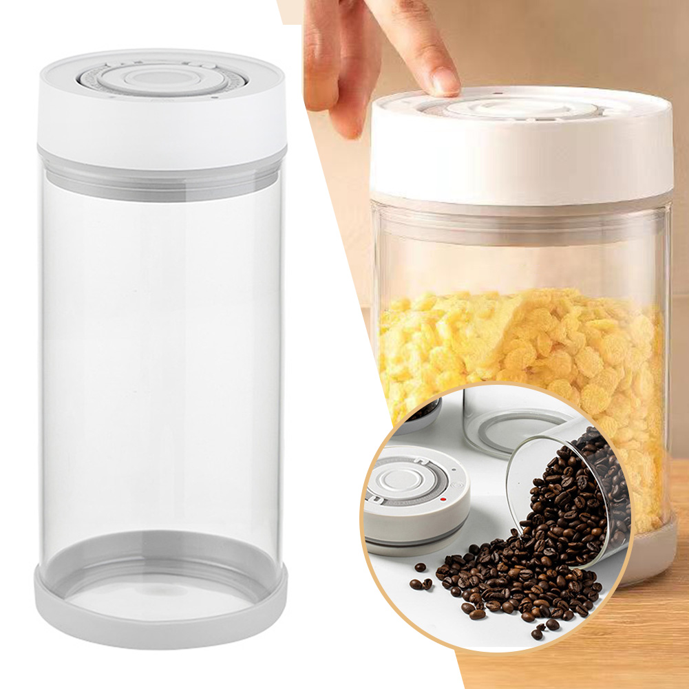 Kitchen Moisture-proof Glass C - đánh giá và giá Food Storage Jar Set