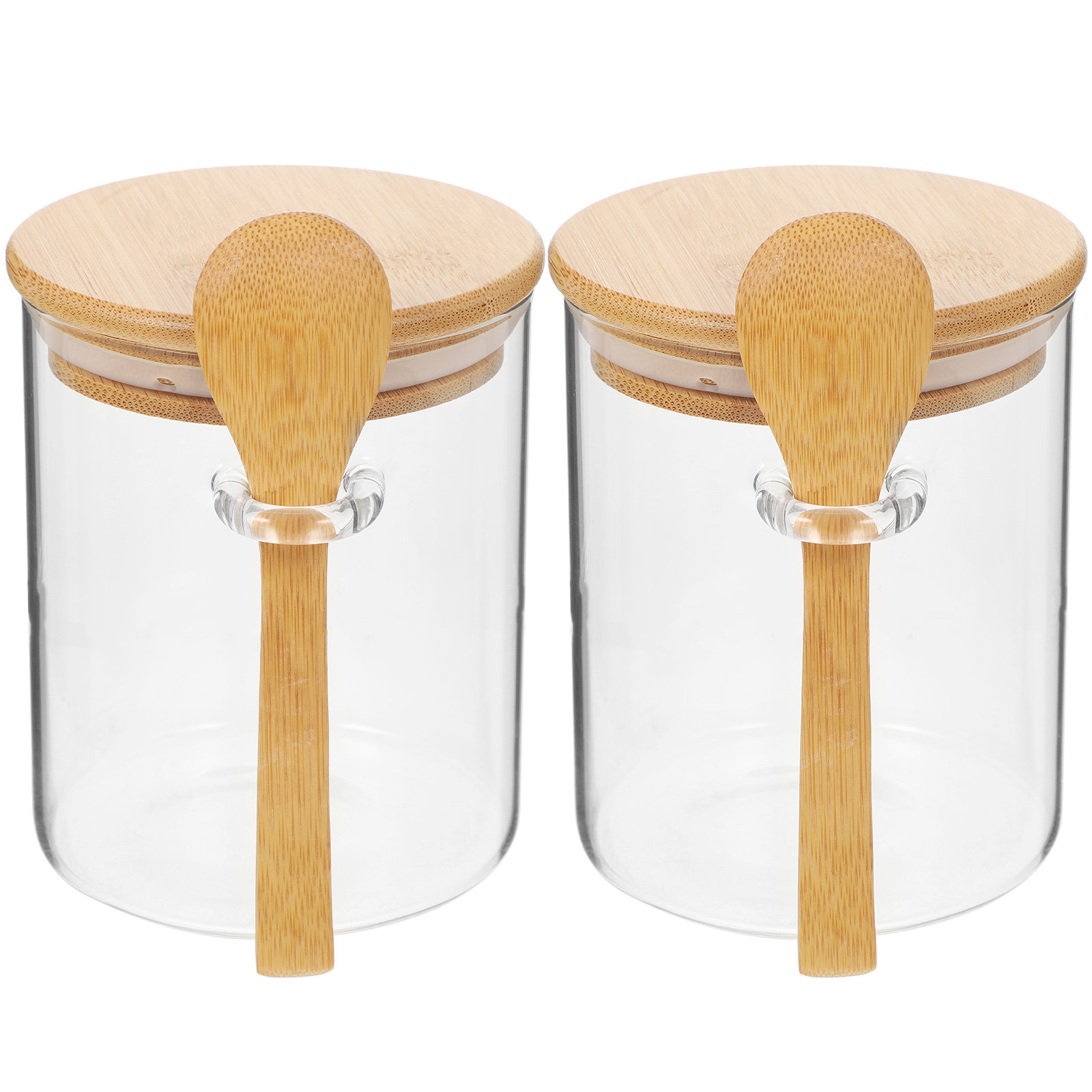 2 Pcs Flour Sugar Storage Cont - đánh giá và giá Food Storage Jars & Containers