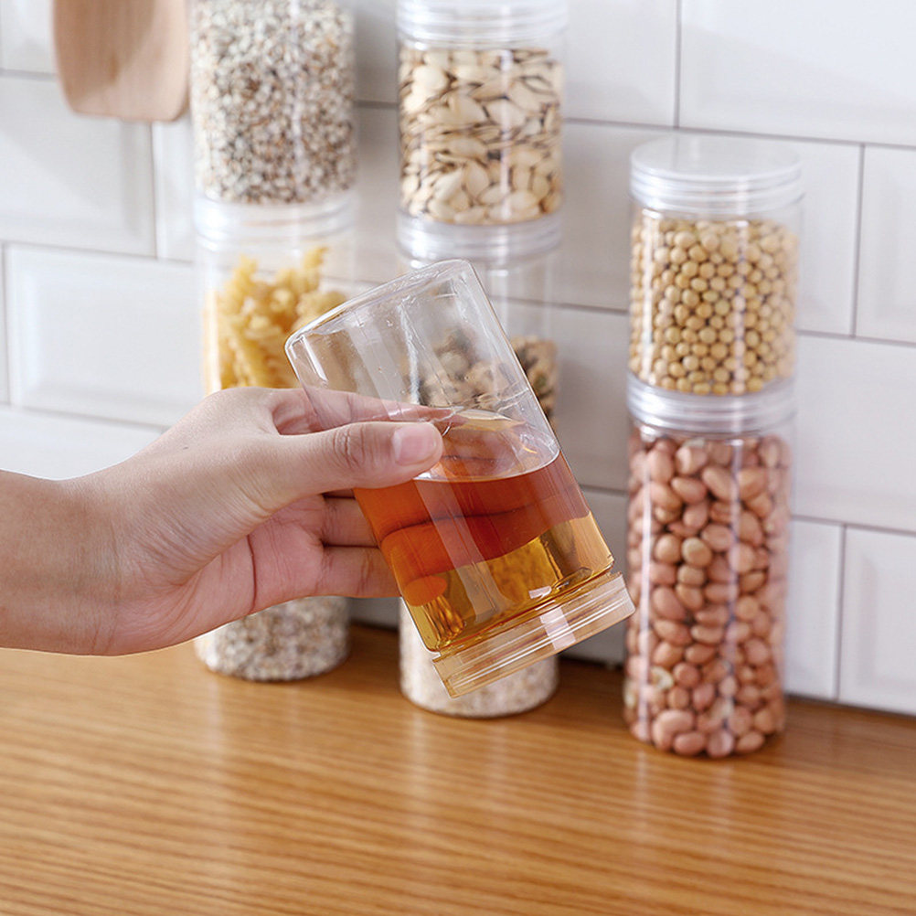 10Pcs Clear High-Grade Plastic - đánh giá và giá Food Storage Jars & Containers