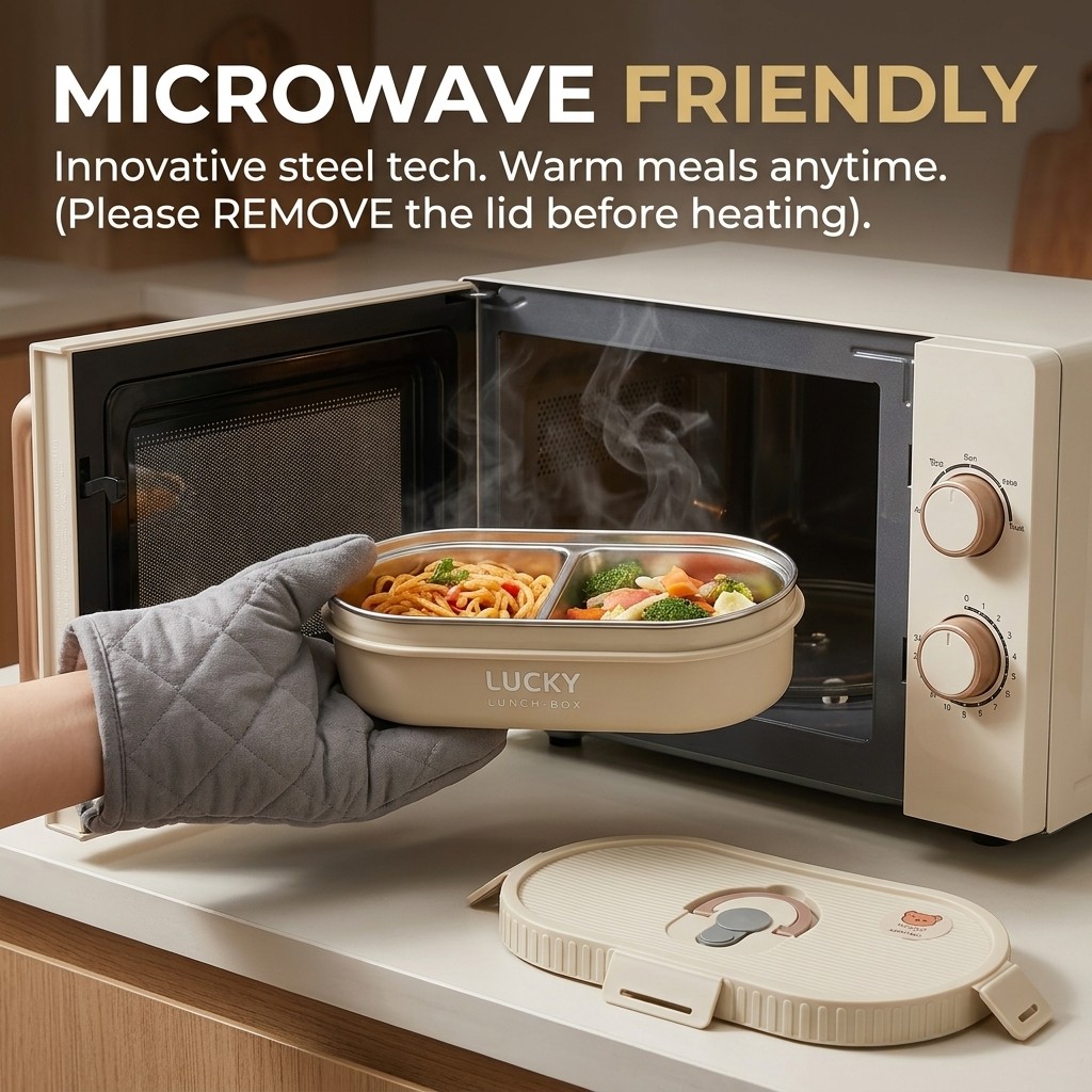 Microwavable 304 Stainless Ste - đánh giá và giá Food Storage Jar Set