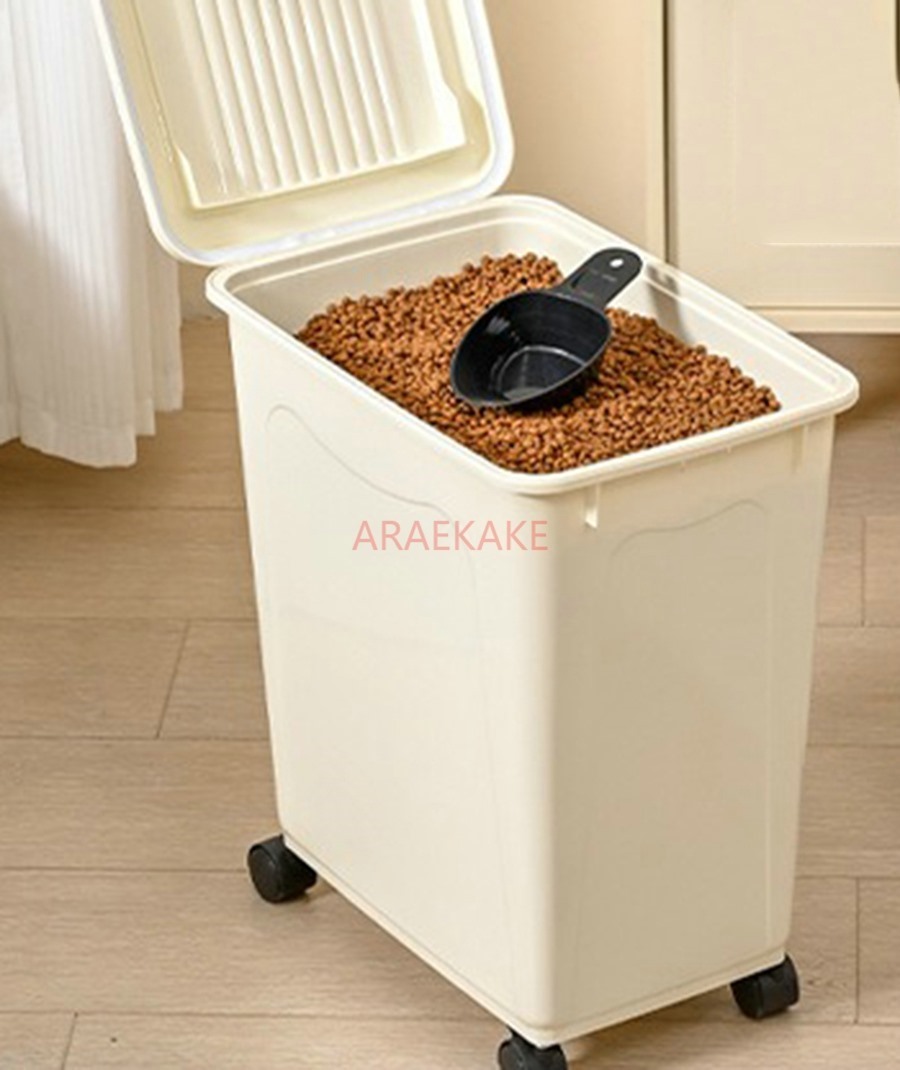 Large capacity 15kg thick dog  - đánh giá và giá Food Storage Dog