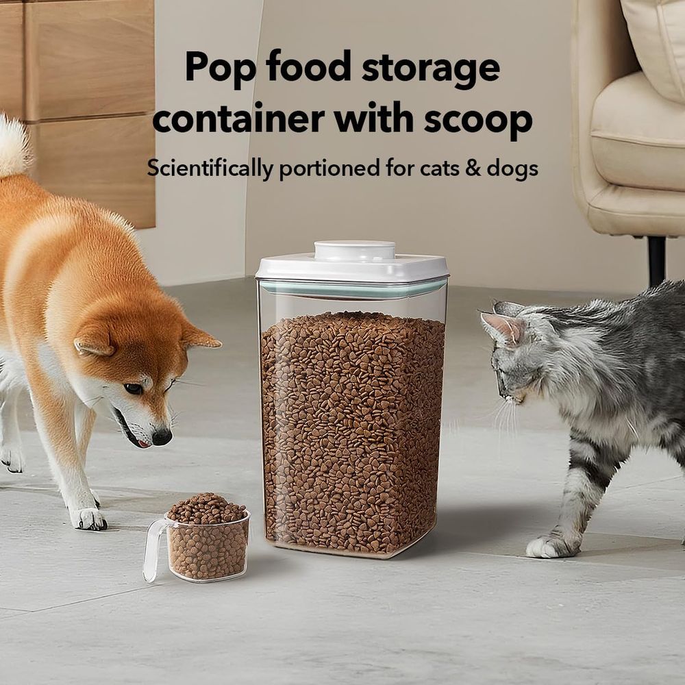 130ml Scoop – 4L/4.2qt Airtigh - đánh giá và giá Food Storage Dog