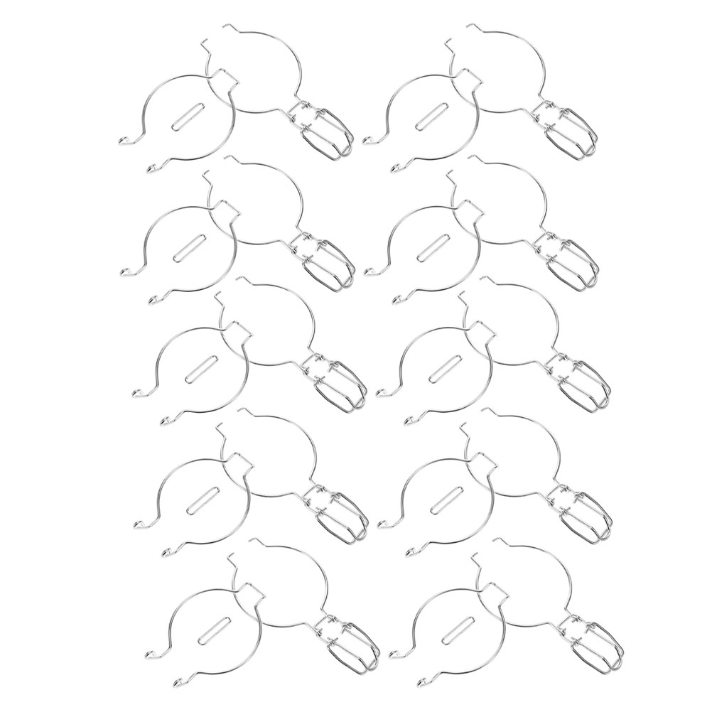 12Pcs Glass Jar Wire Clamps St - đánh giá và giá Food Storage Jars & Containers