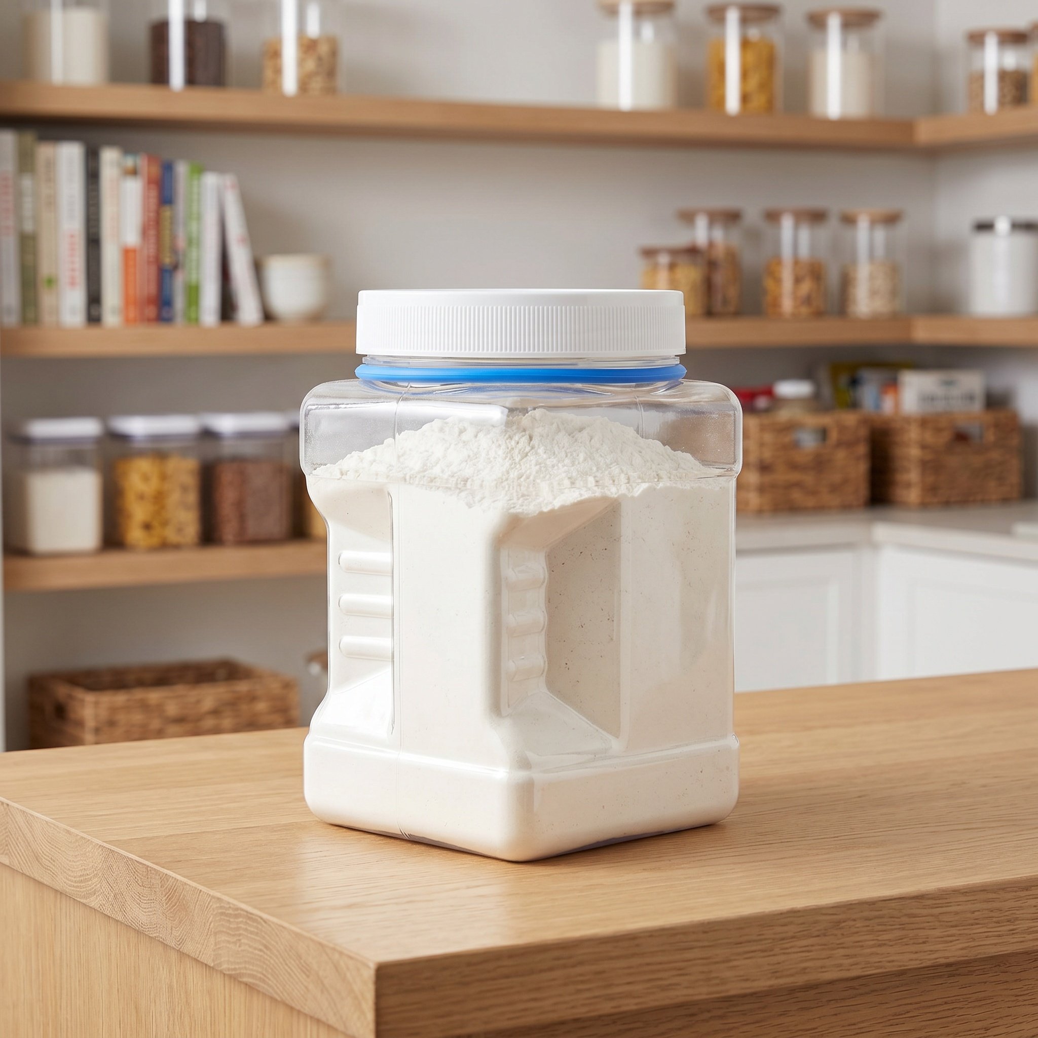 6Pcs Clear Square Airtight Sto - đánh giá và giá Food Storage Jars & Containers