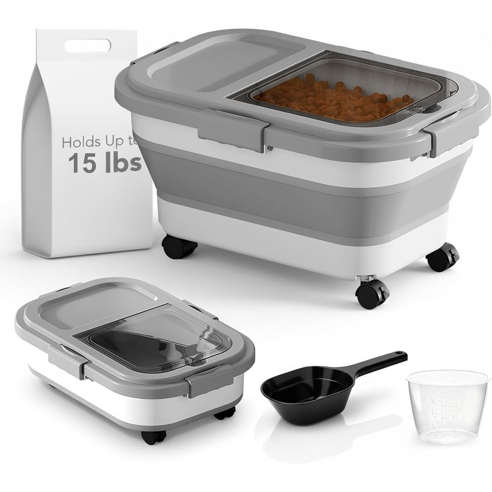 15 Lbs Dog/Cat Food Storage Co - đánh giá và giá Food Storage Dog