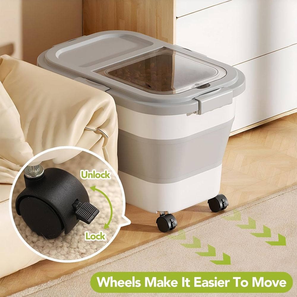 15 Lbs Dog/Cat Food Storage Co - đánh giá và giá Food Storage Dog
