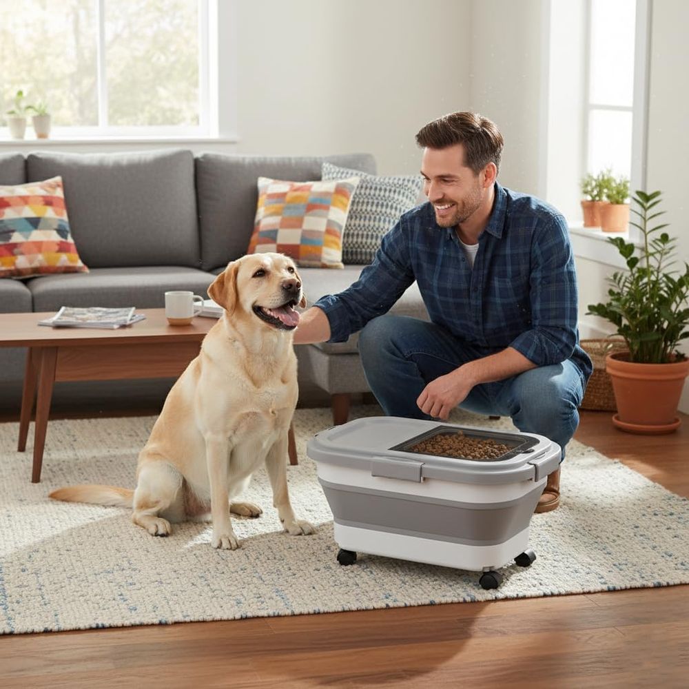 15 Lbs Dog/Cat Food Storage Co - đánh giá và giá Food Storage Dog