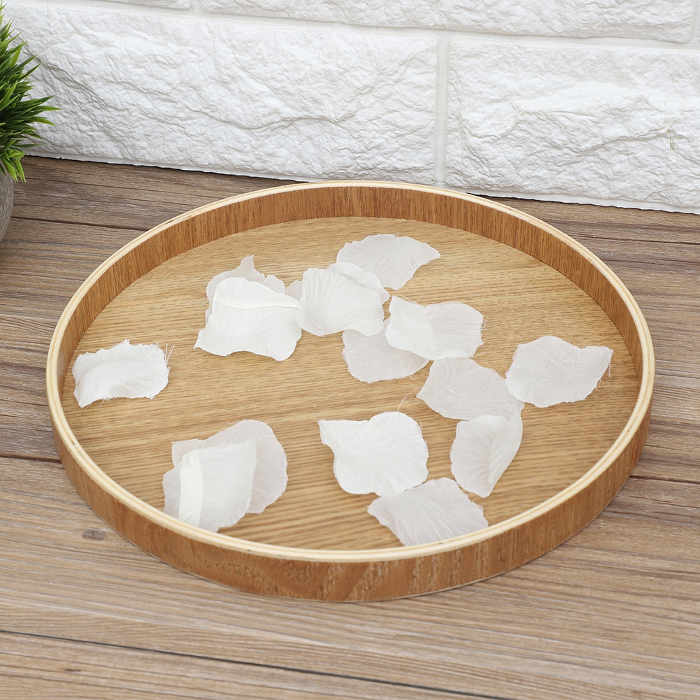 Wooden Serving Tray Tea Plate  - đánh giá và giá Food Storage Table