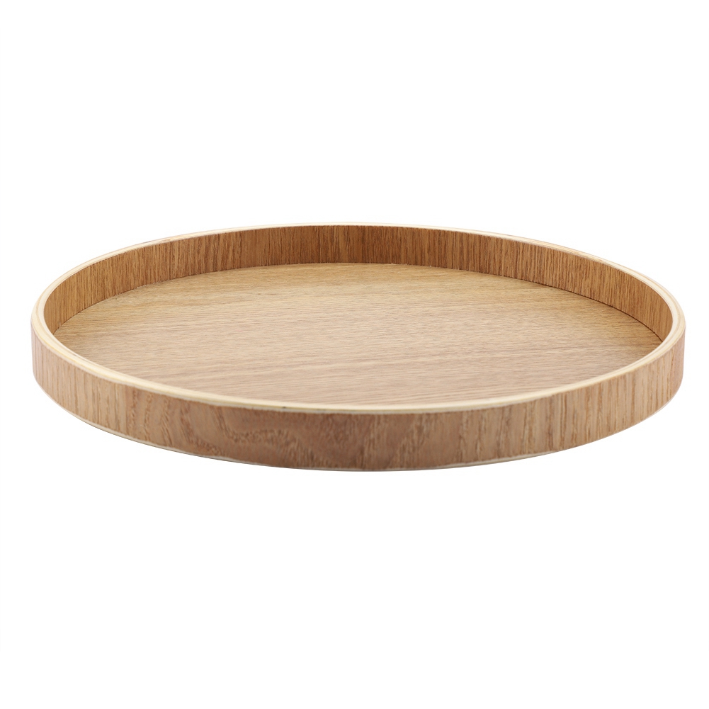 Wooden Serving Tray Tea Plate  - đánh giá và giá Food Storage Table