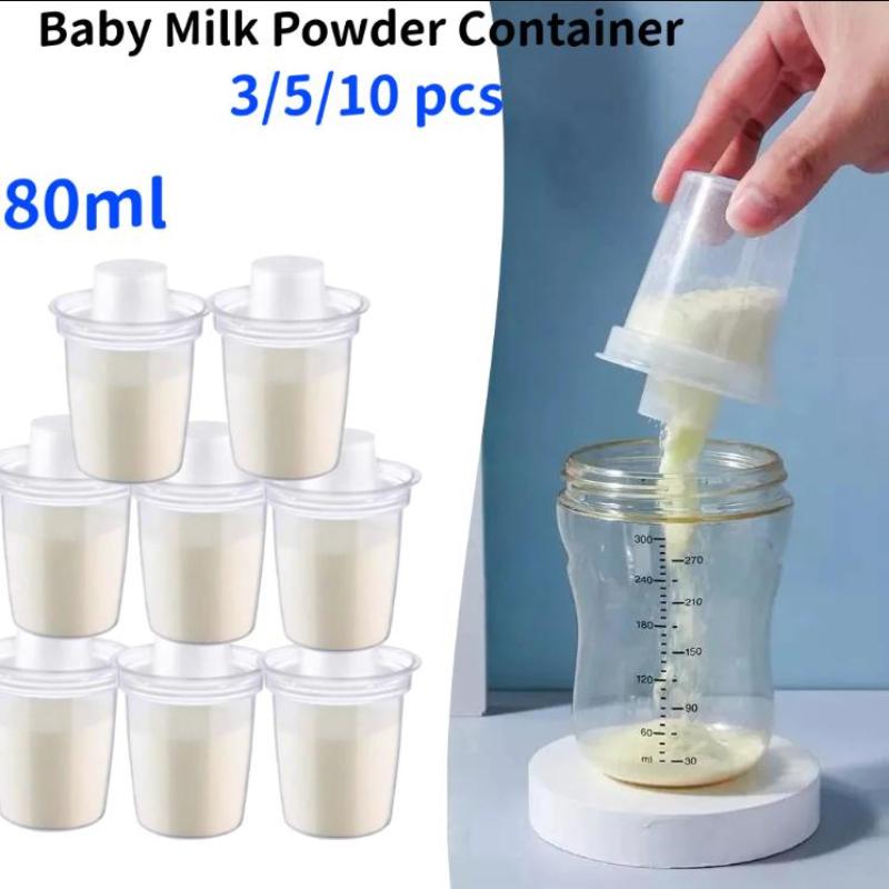 6PPC 80ML Baby Milk Powder Dis - đánh giá và giá Food Storage Dispenser