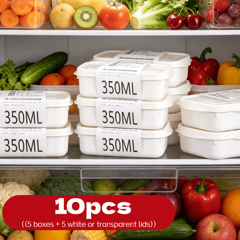 10Pcs Reusable Stackable Food  - đánh giá và giá Food Storage Jar Set