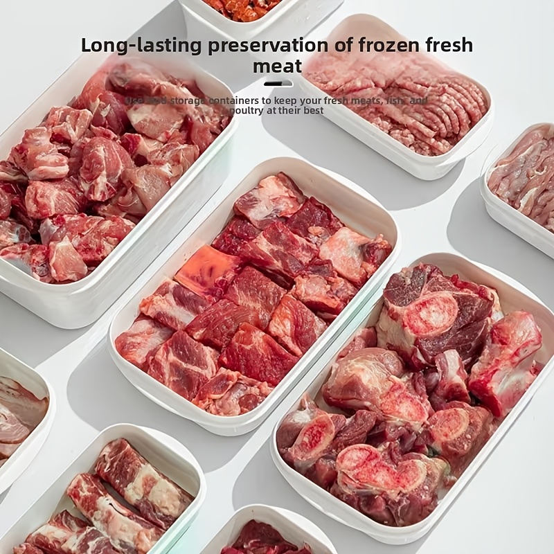 10Pcs Reusable Stackable Food  - đánh giá và giá Food Storage Jar Set